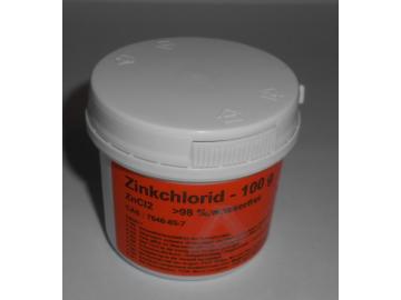 100 g Zinkchlorid, ZnCl2 >98%, reinst, Zink-II-chlorid (Wasserfrei) DAB