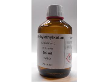 200 ml Methylethylketon 99%, (2-Butanon) als Lösungsmittel für Vinylharze