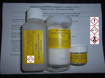 Chemisch verzinnen, Platinen verzinnen für ca.90 Euro Platinen, Chemisch Zinn Set 1